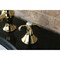 Kingston Brass KC7162TX 8" Widespread Bathroom Faucet, Polished Brass KC7162TX - alternate 2